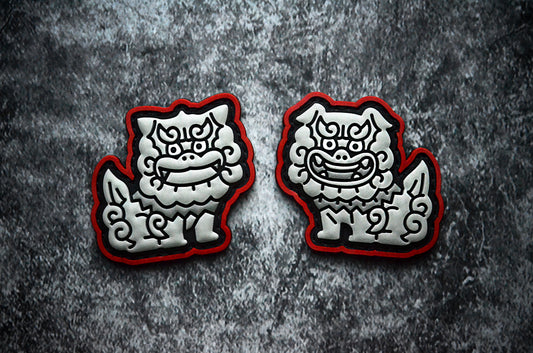 Foo Dogs EDC PVC 3D Patch