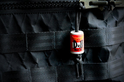 Duff Beer EDC Paracord Knife Bead